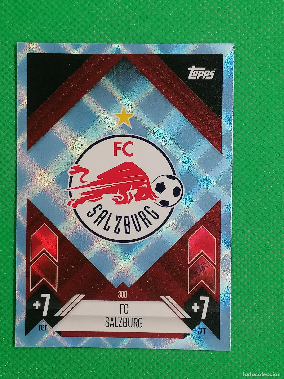 Cromos de F&uacute;tbol: 388 ESCUDO SALZBURG PARALELA CRYSTAL CRISTAL ⚽ TOPPS MATCH ATTAX 2024 2025 24 25 ⚽