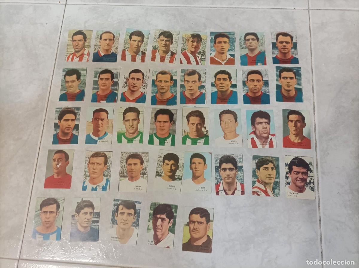 Cromos de F&uacute;tbol: Lote de cromos antiguos de futbol