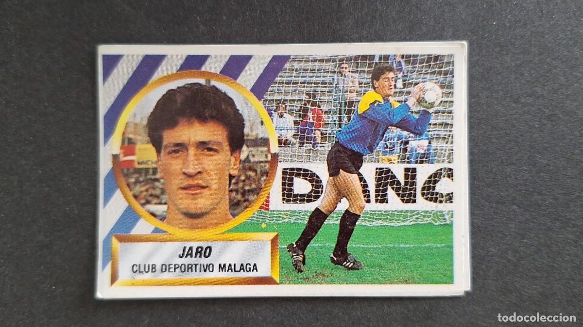 Figurine di Calcio: L2 JARO C. D. MALAGA LIGA ESTE 1988/89 88 89 NUNCA PEGADO SIN PEGAR