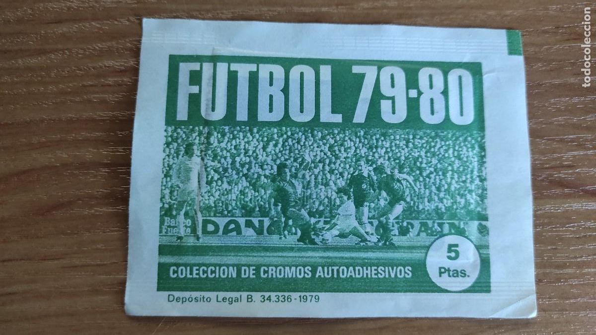 Cartes &agrave; collectionner de Football: Sobre de cromos sin abrir. Futbol 79 80 Cromo Crom