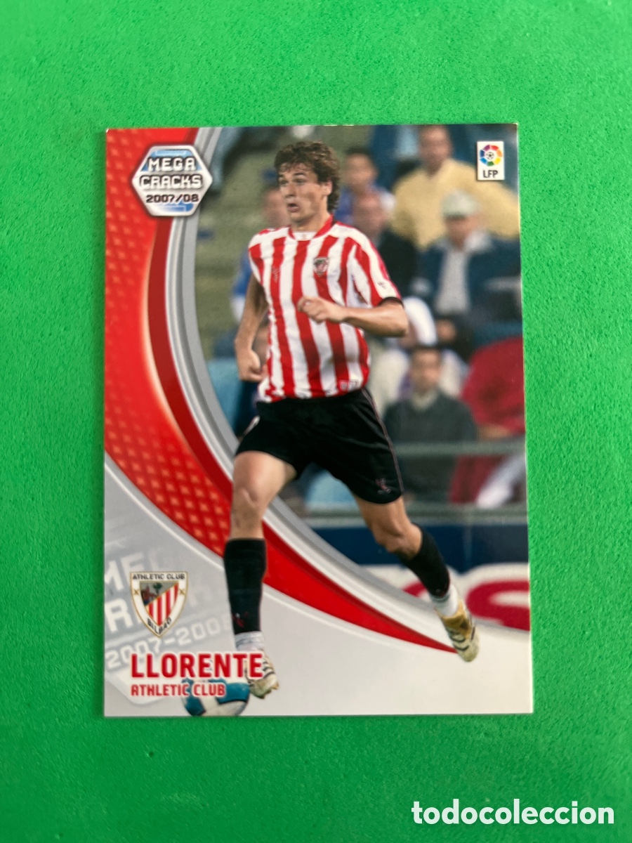 Fu&szlig;ball-Sticker: LLORENTE 36 ATHLETIC CLUB MGK 2007 2008 MEGACRACKS 07 08 PANINI NUEVO EN PERFECTO ESTADO