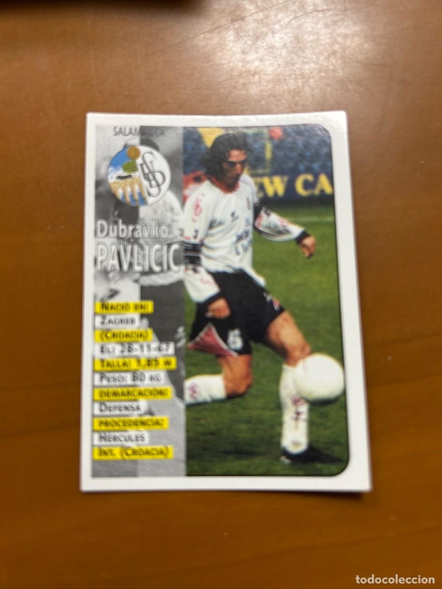 Fu&szlig;ball-Sticker: panini 98 99 n&ordm; 260 pavlicic salamanca nuevo no pegado
