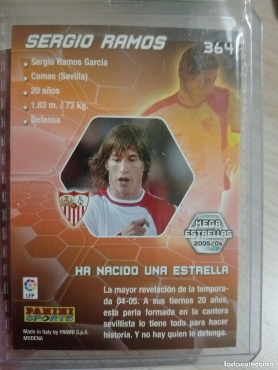 Cromos de f&uacute;tbol: Sergio Ramos Megaestrellas 2005/2006 - Foto 2