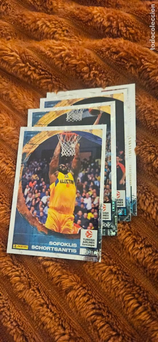 Cartes &agrave; collectionner de Football: 405 schorstsanitis euroliga euroleague 2024 2025 24 25 sin pegar