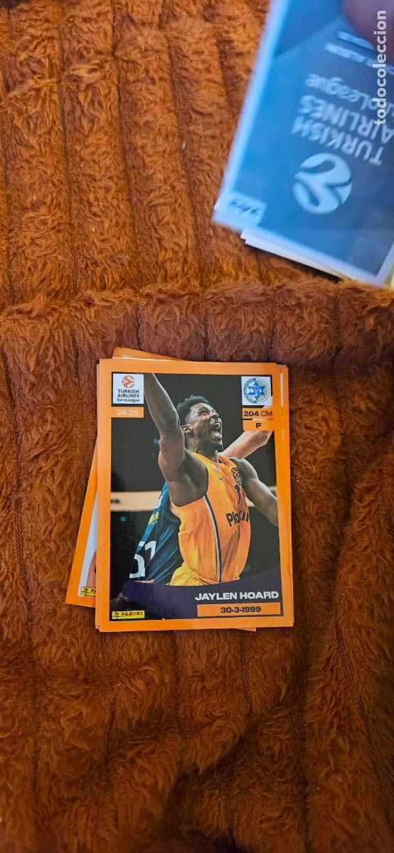 Cartes &agrave; collectionner de Football: 246 hoard macabbi l euroliga euroleague 2024 2025 24 25