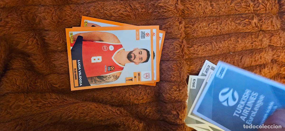 Cartes &agrave; collectionner de Football: 255 vildoza olympiakos euroliga euroleague 2024 2025 24 25