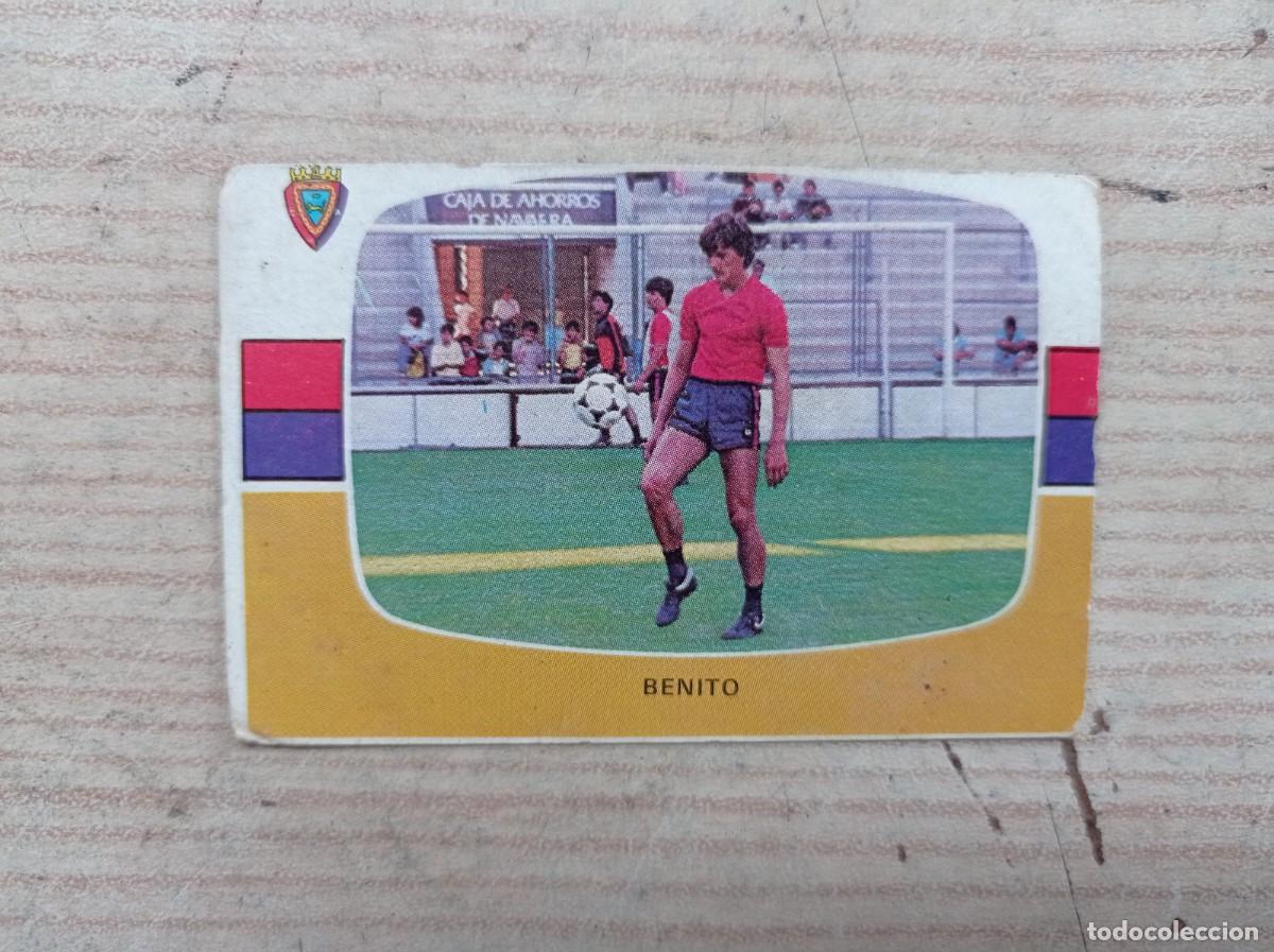 Cromos de Futebol: Cromo Futbol - Cromos Cano - 84-85 - 1984-1985 - Ultimos Fichajes - Benito 13 A - Osasuna