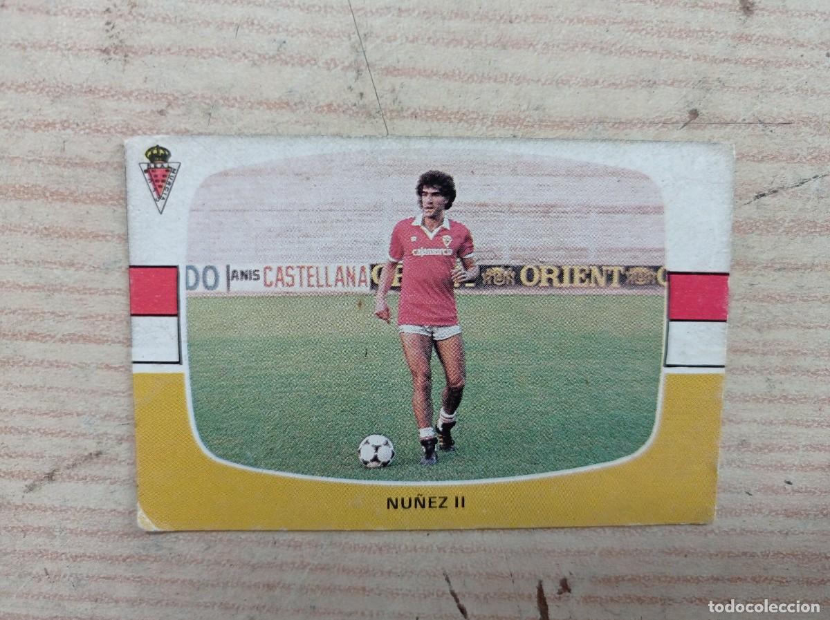Cartes &agrave; collectionner de Football: Cromo Futbol - Cromos Cano - 84-85 - 1984-1985 - Ultimos Fichajes - Nu&ntilde;ez II 9-B - Real Murcia