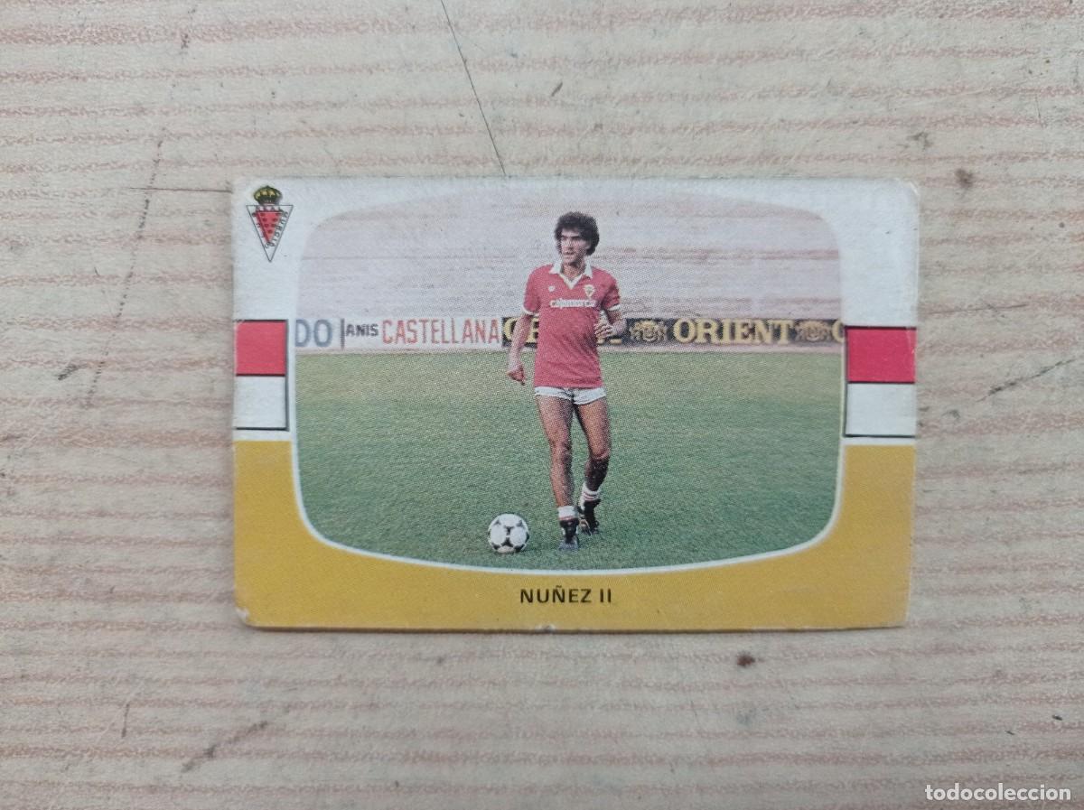 Cartes &agrave; collectionner de Football: Cromo Futbol - Cromos Cano - 84-85 - 1984-1985 - Ultimos Fichajes - Nu&ntilde;ez II 9-B - Real Murcia C.D.F