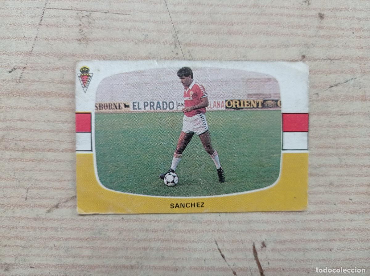 Cromos de Futebol: Cromo Futbol - Cromos Cano - 84-85 - 1984-1985 - Ultimos Fichajes - Sanchez 9-A - Real Murcia