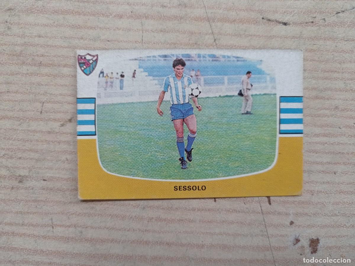 Fu&szlig;ball-Sticker: Cromo Futbol - Cromos Cano - 84-85 - 1984-1985 - Ultimos Fichajes - Sessolo 19 B - C.D. Malaga