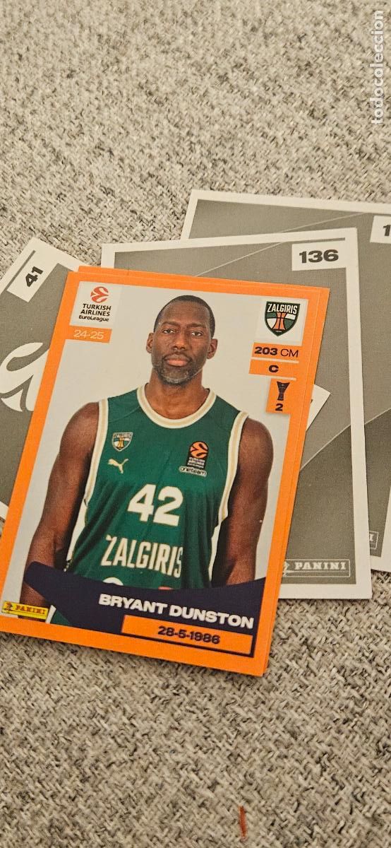 Cartes &agrave; collectionner de Football: 361 dunszalguiris kaunas euroliga euroleague 2024 2025 24 25