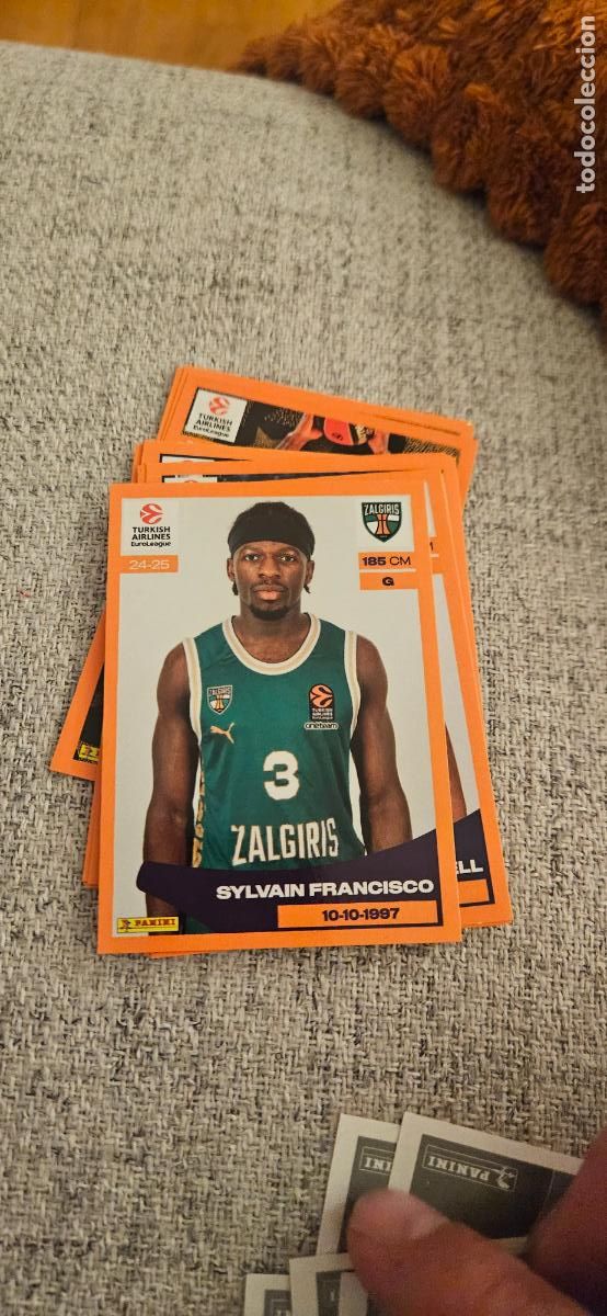 Cartes &agrave; collectionner de Football: 349 Francisco bologna euroliga euroleague 2024 2025 24 25