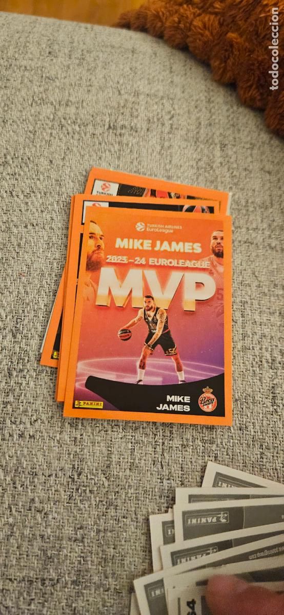Cartes &agrave; collectionner de Football: 378 mvp james euroliga euroleague 2024 2025 24 25