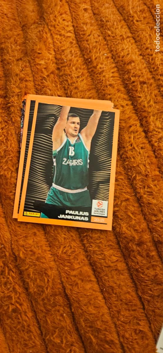 Figurine di Calcio: 417 jankunas zalguiris euroliga euroleague 2024 2025 24 25