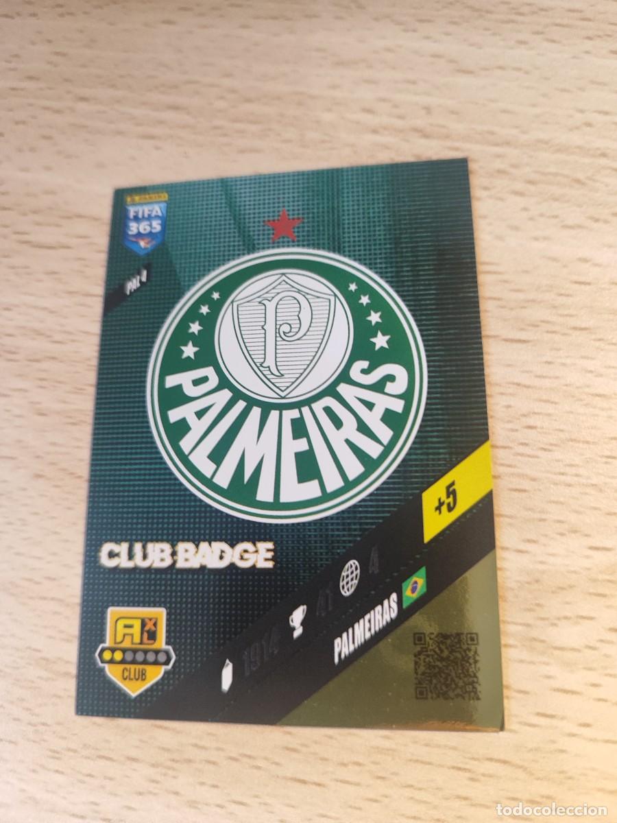 Figurine di Calcio: PAL 4 PAL4 FIFA 365 2025 ADRENALYN XL LOGO ESCUDO SE PALMEIRAS PANINI 25 2024 24 CARD