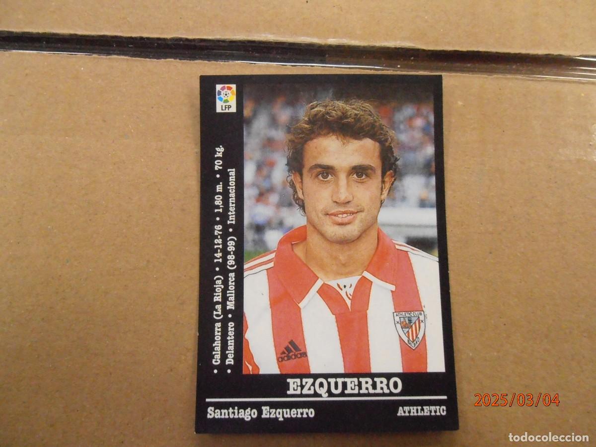 Cromos de f&uacute;tbol: Ezquerro - Athletic - Panini 2000-01 - Foto 1