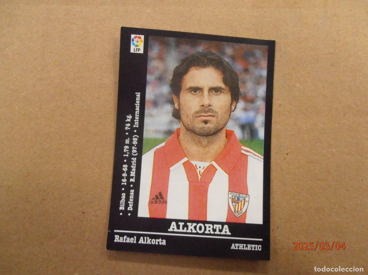 Cromos de f&uacute;tbol: Alkorta - Athletic - Panini 2000-01 - Foto 1