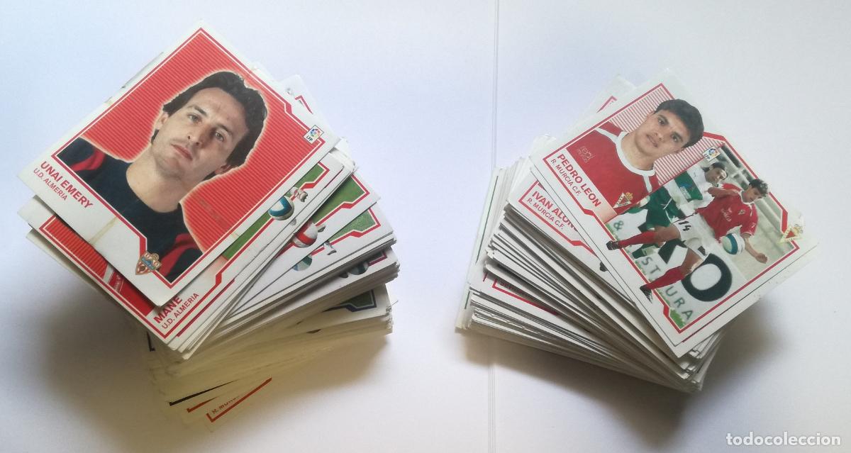 Cromos de Futebol: Lote de 179 cromos del album de futbol 2007-08, ESTE - Nunca pegados y diferentes