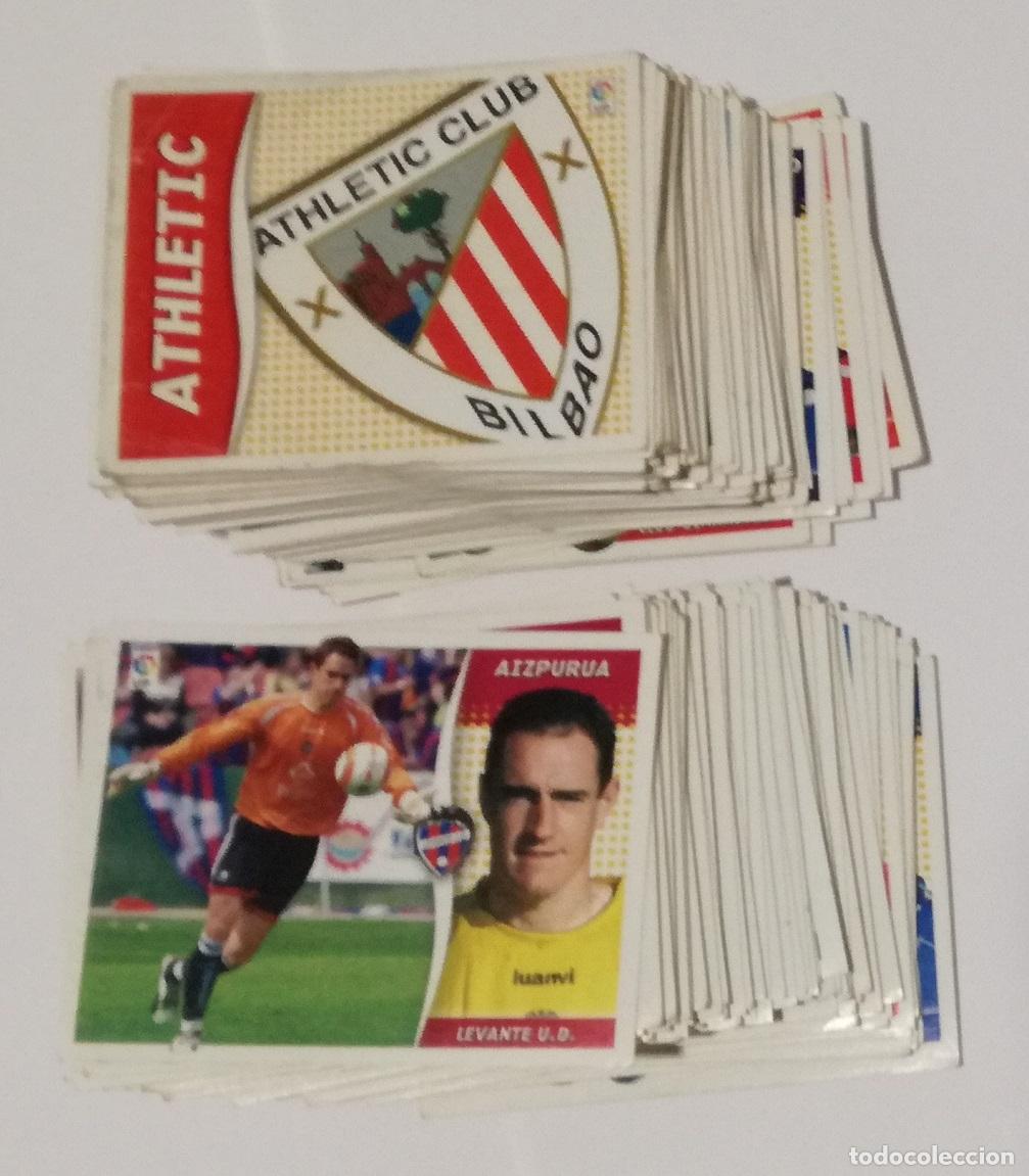 Cromos de Futebol: Lote de 165 cromos del album de futbol 2006-07, ESTE - Nunca pegados y diferentes