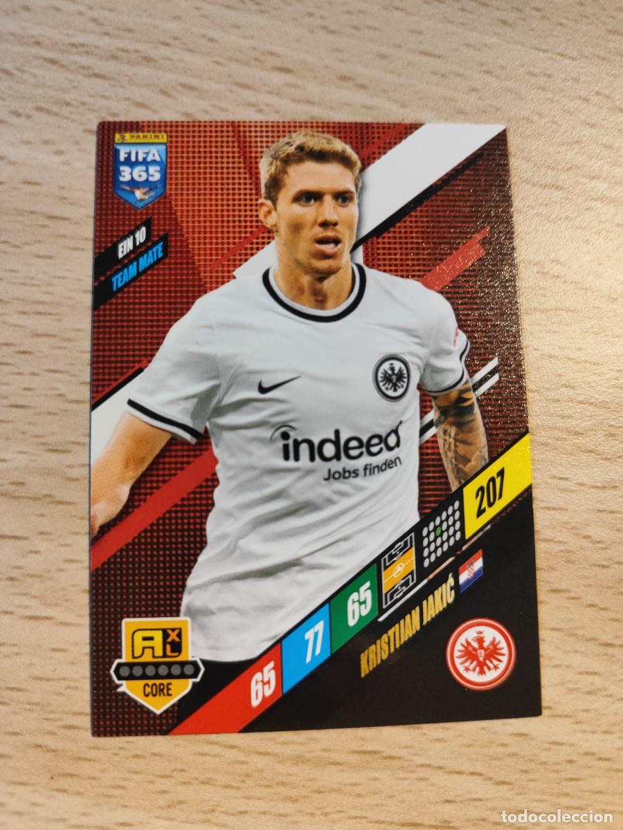 Cromos de f&uacute;tbol: EIN 10 EIN10 FIFA 365 2024 ADRENALYN XL KRISTIJAN JAKIC EINTRACHT FRANKFURT PANINI 24 2023 23 CARD