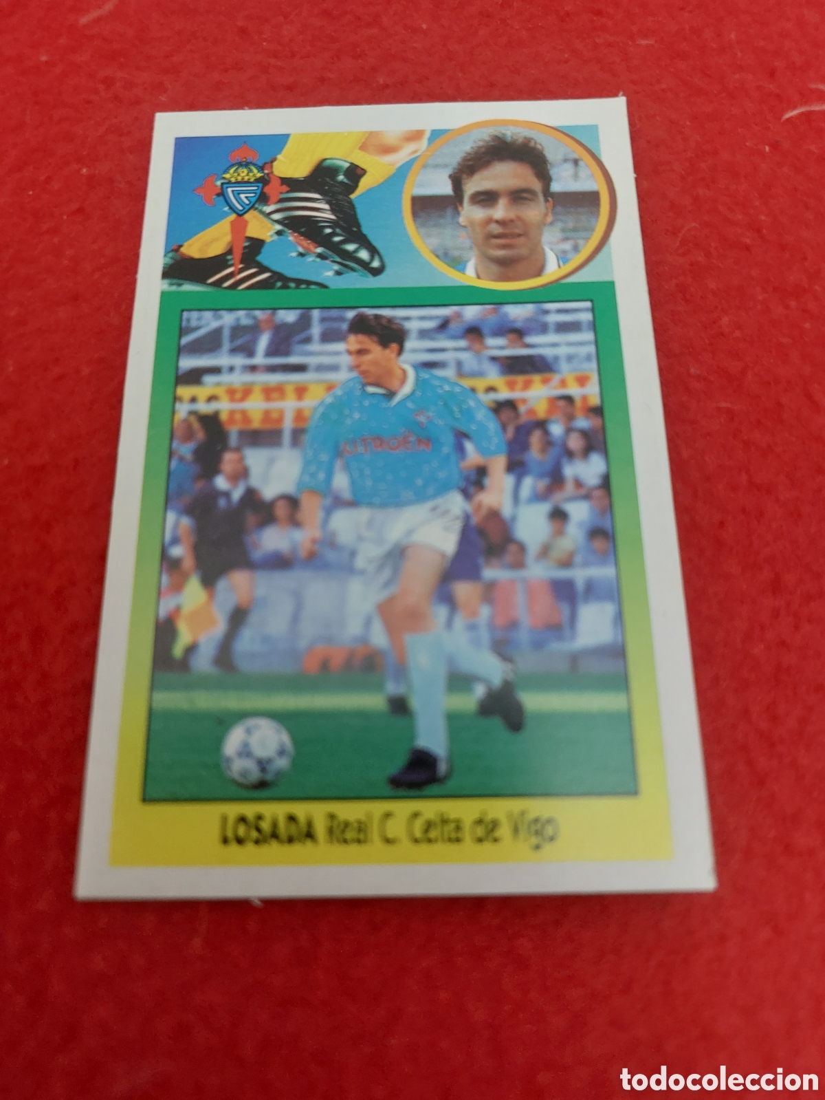 Cromos de f&uacute;tbol: Losada coloca celta 93/94 - Foto 1
