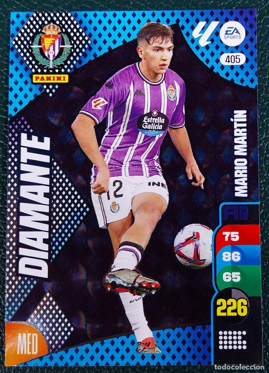 Figurine di Calcio: 405 MARIO MARTIN REAL VALLADOLID DIAMANTE FICHAS ALBUM ADRENALYN XL 2024 2025 24 25
