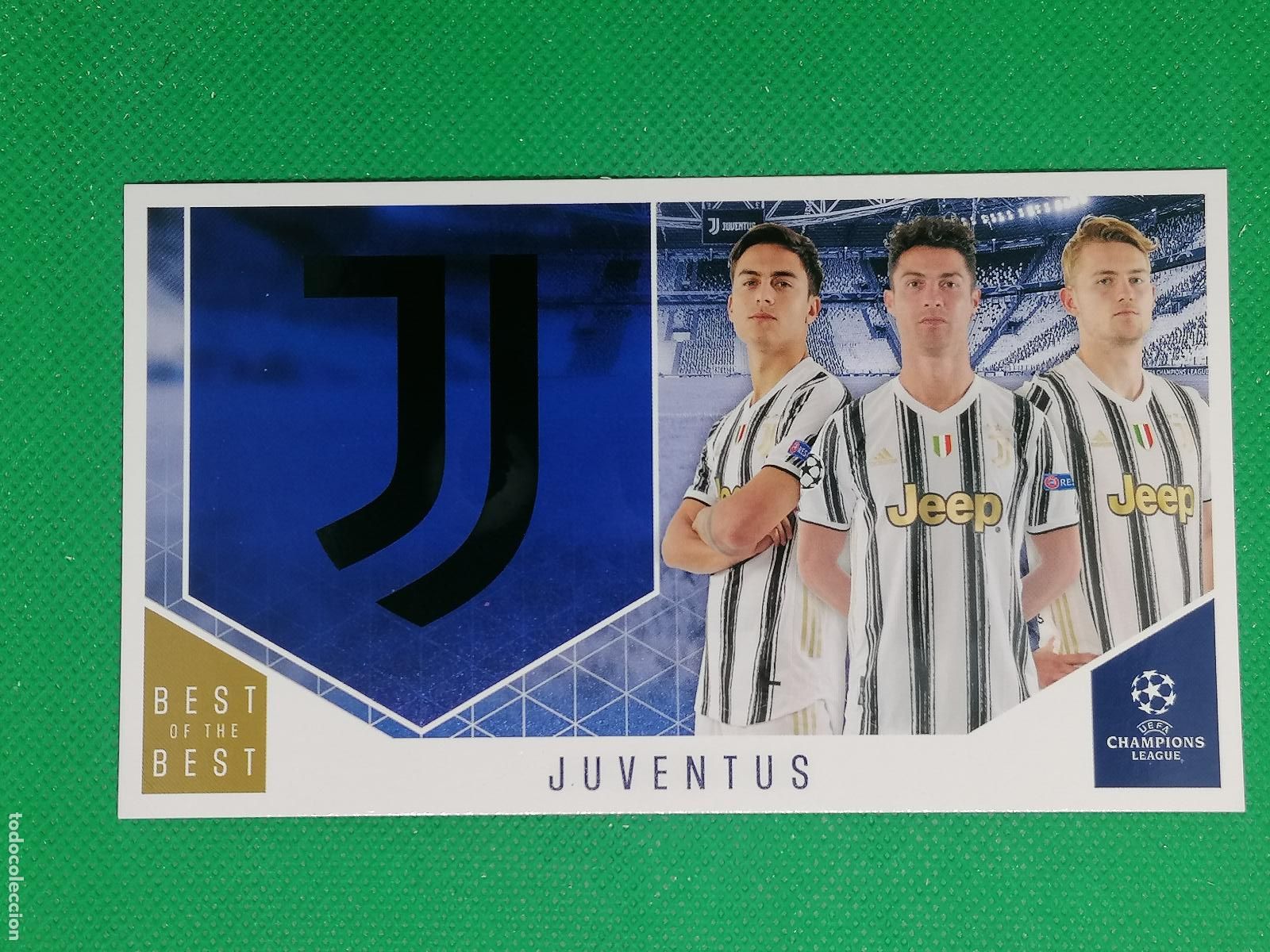 Cromos de Futebol: 112 JUVENTUS RONALDO ⚽ TOPPS BEST OF THE BEST 2021 CHAMPIONS ⚽