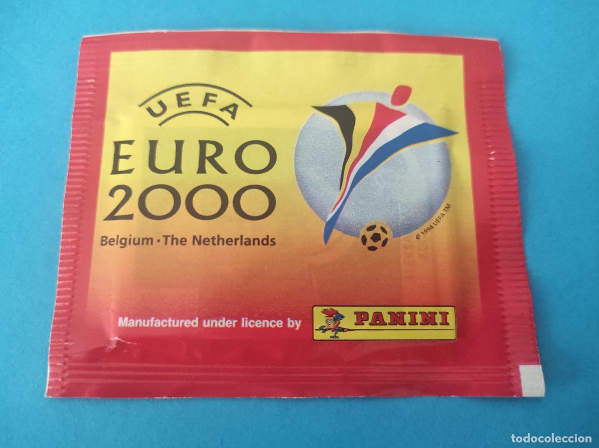 Football Stickers: SOBRE CROMOS DE F&Uacute;TBOL SIN ABRIR EURO EUROCOPA 2000 DE PANINI