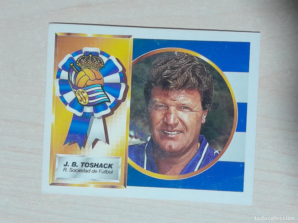 Football Stickers: CROMO TOSHACK - ESTE 1994 95 - 94 95 - CROMO SIN PEGAR - REAL SOCIEDAD