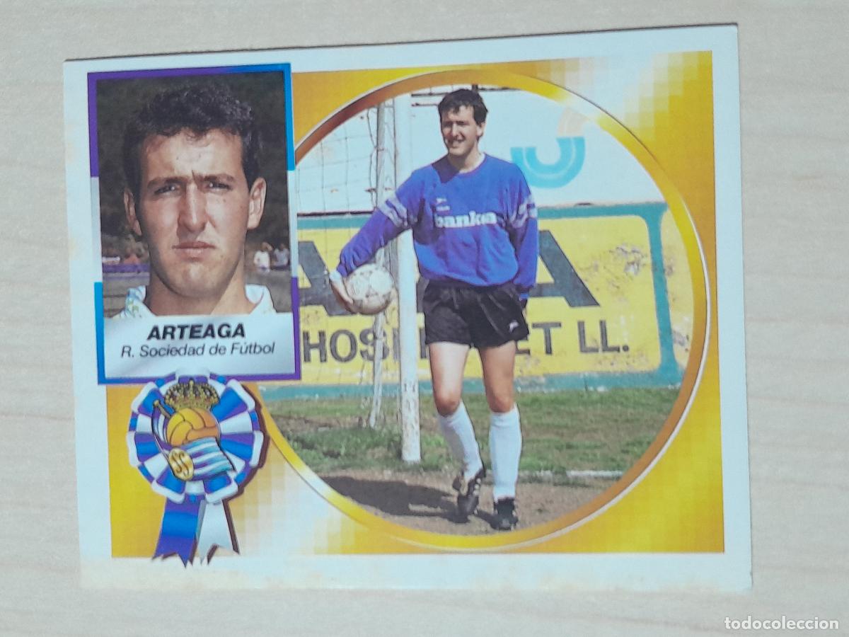 Cromos de f&uacute;tbol: CROMO ARTEAGA - ESTE 1994 95 - 94 95 - CROMO SIN PEGAR - REAL SOCIEDAD