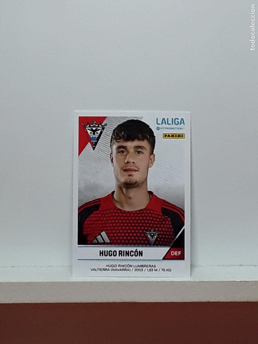 Cromos de f&uacute;tbol: LALIGA HYPERMOTION 2024 2025 24 25 ALBUM PANINI LIGA N 310 MIRANDES HUGO RINCON LUMBRERAS
