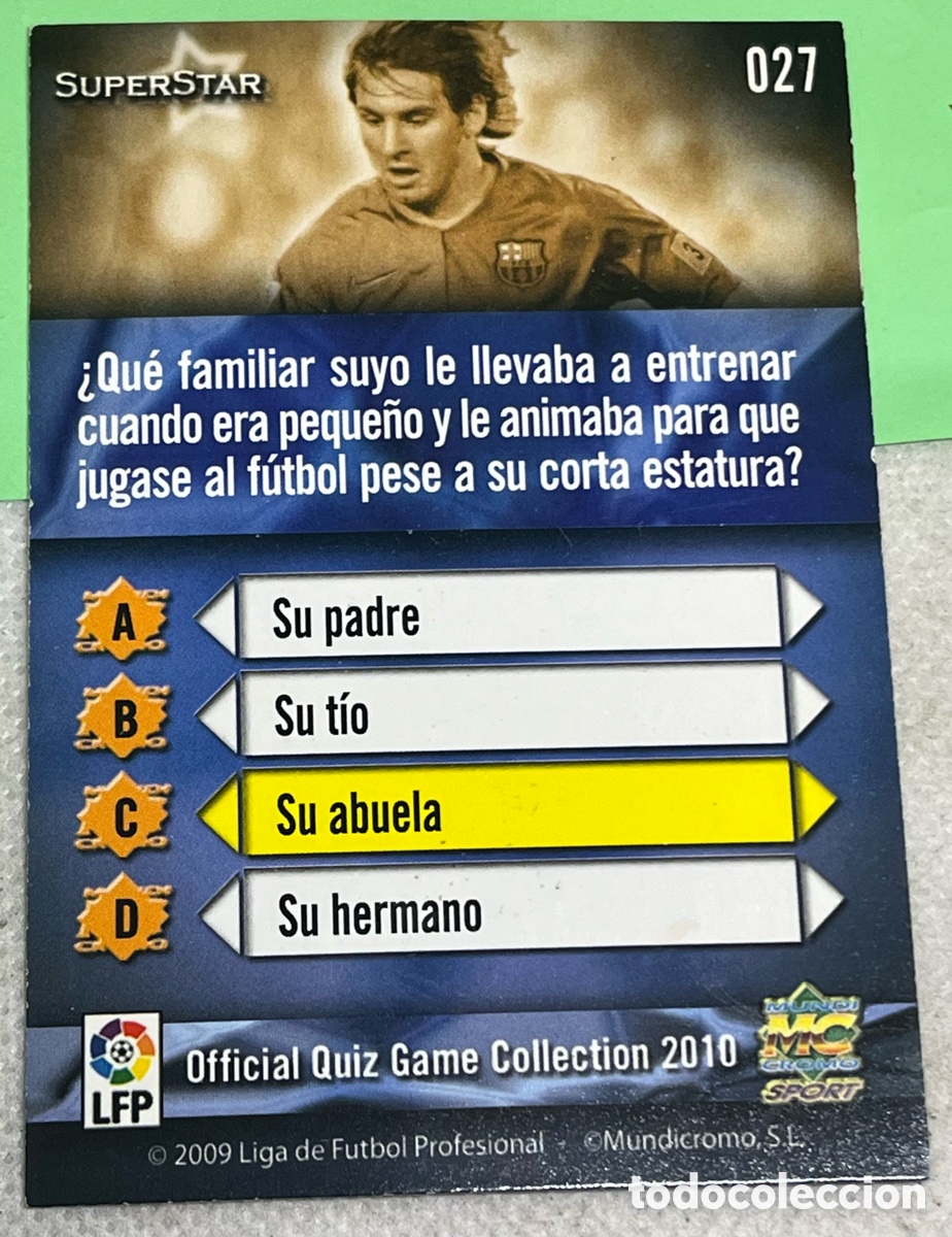 Cromos de f&uacute;tbol: CROMO MESSI 027 , COMO NUEVO - Foto 2