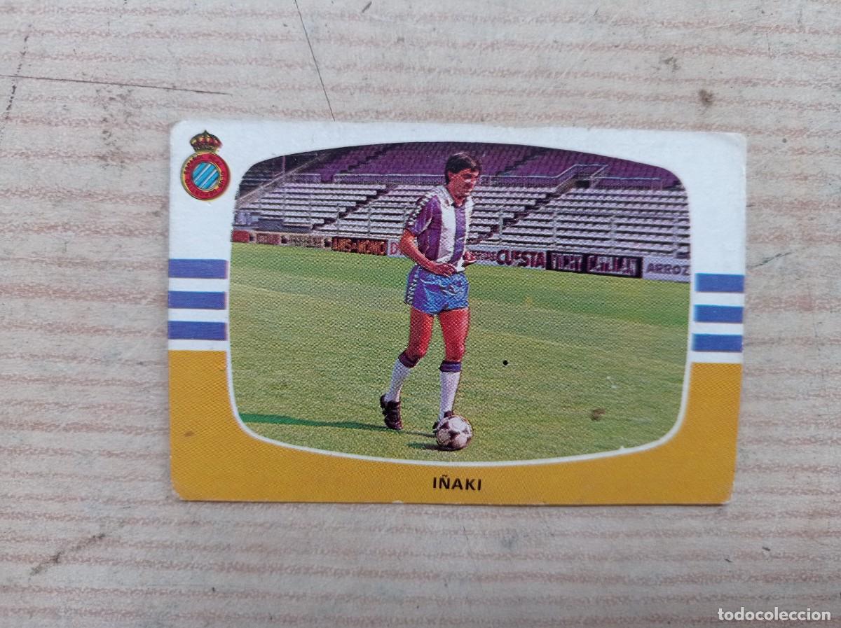 Fu&szlig;ball-Sticker: Cromo Futbol - Cromos Cano - 84-85 - 1984-1985 - Ultimos Fichajes - I&ntilde;aki 4-A - R.C.D. Espa&ntilde;ol