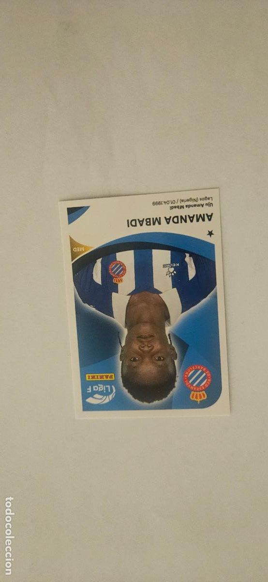 Football Stickers: 154b mbadi espa&ntilde;ol iga F femenina 2024 2025 24 25 sin pegar