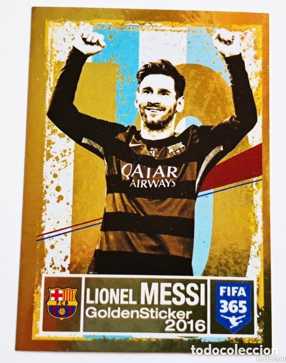 Cromos de f&uacute;tbol: CROMO LEONE MESSI COMO NUEVO - Foto 1