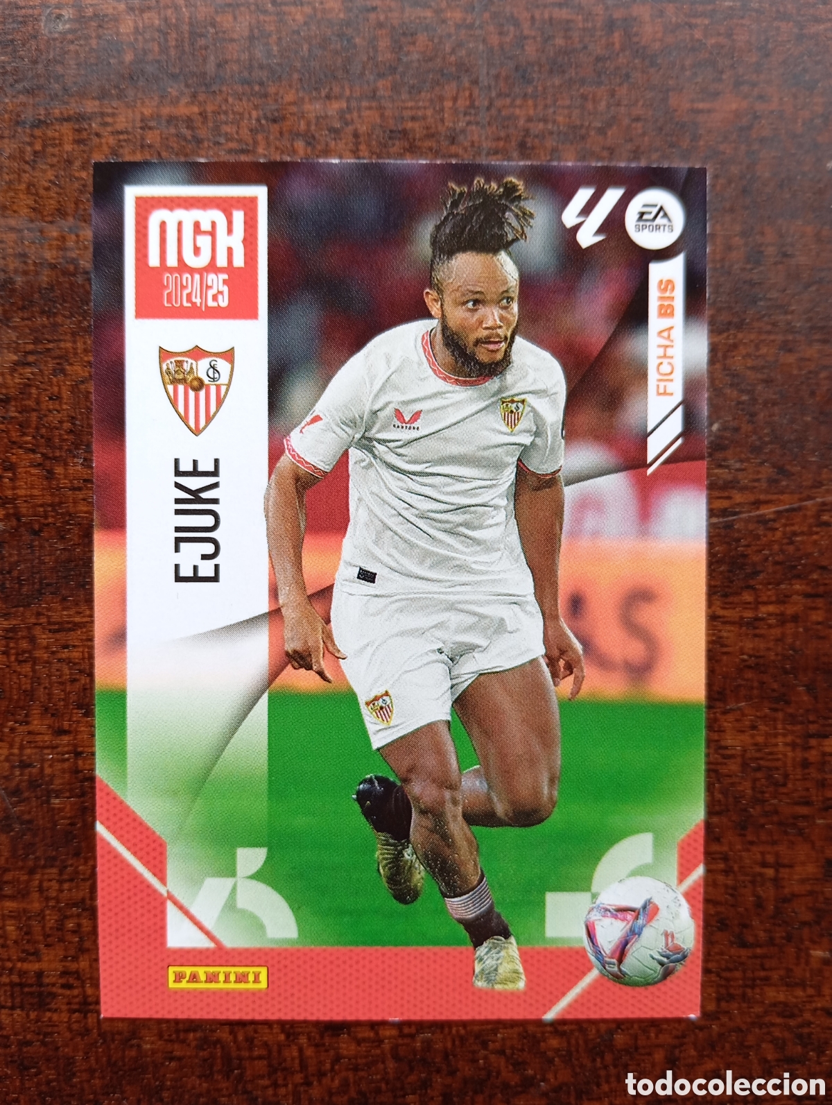 Cromos de f&uacute;tbol: Mgk 24 25 322 bis Ejuke - Foto 1