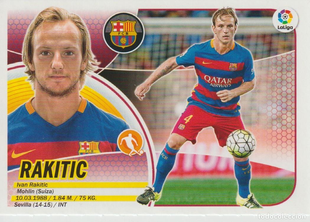 Fu&szlig;ball-Sticker: CROMO FUTBOL LIGA ESTE 2016-2017 - FC BARCELONA - RAKITIC 9
