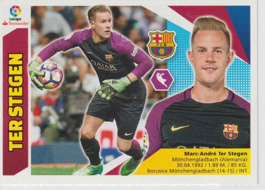 Figurine di Calcio: CROMO FUTBOL LIGA ESTE 2017-2018 - FC BARCELONA - TER STEGEN 1
