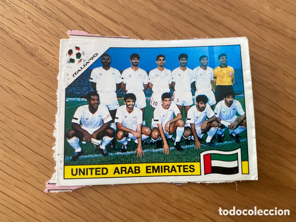 Fu&szlig;ball-Sticker: Cromo panini mundial Italia 90 n&uacute;mero 306 - Stickers album world cup Italy 1990