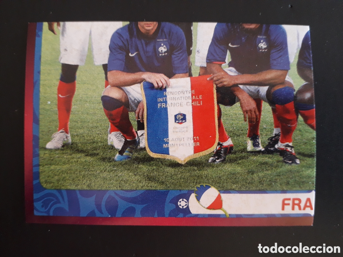 Football Stickers: EQUIPO N&deg; 459 FRANCIA EURO 2012 POLONIA UCRANIA VERSI&Oacute;N ALEMANA SIN PEGAR PEDIDO M&Iacute;NIMO 3&euro;