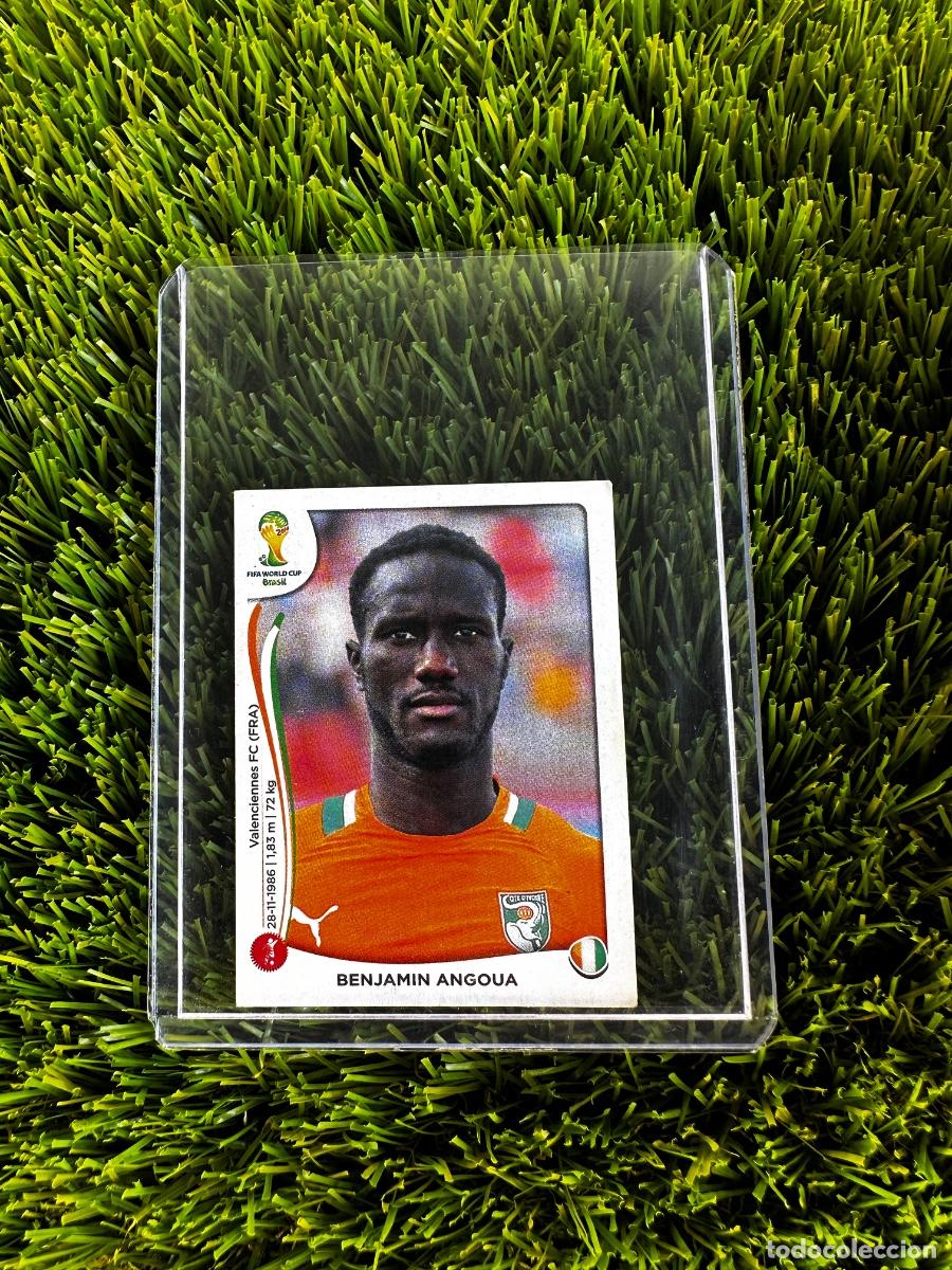 Cartes &agrave; collectionner de Football: N&ordm; 229 Benjamin Angoua Costa de Marfil Mundial Brasil 2014 Stickers