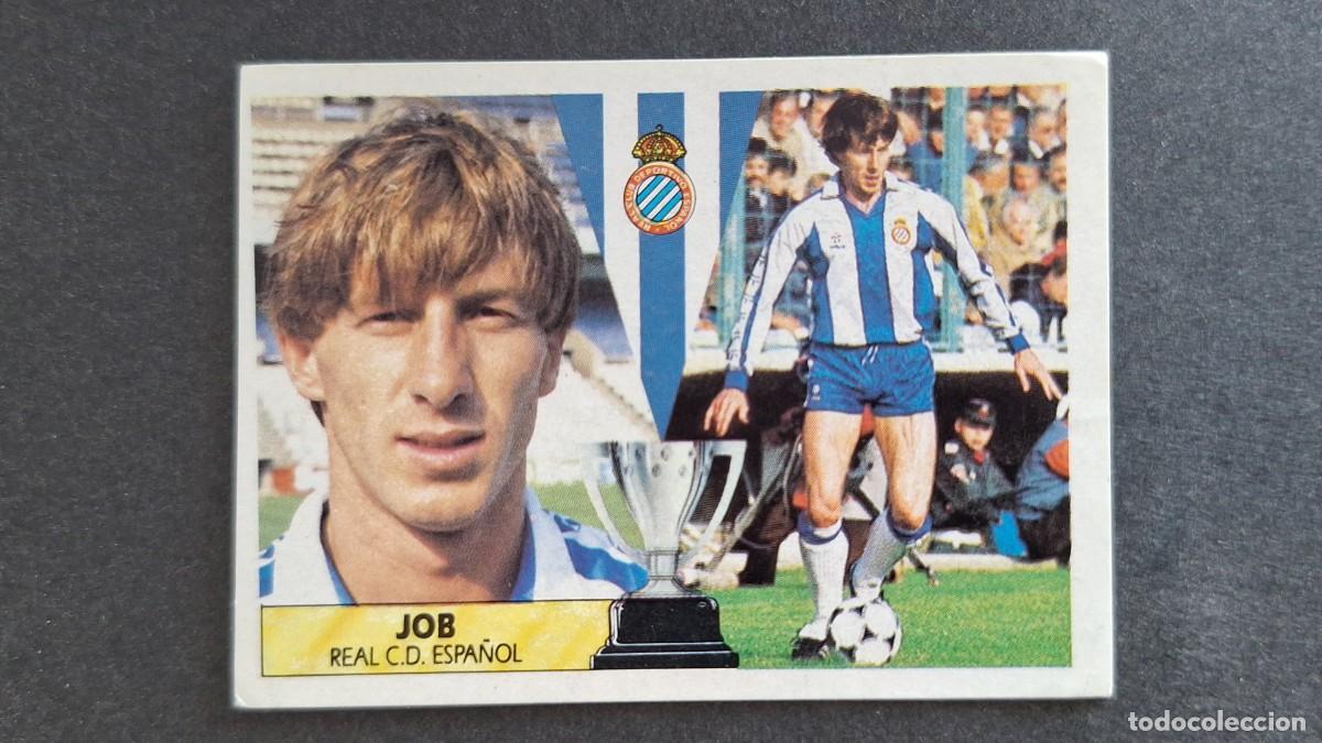 Fu&szlig;ball-Sticker: L1 JOB R. C. D. ESPA&Ntilde;OL LIGA ESTE 1987/88 87/88 NUNCA PEGADO SIN PEGAR