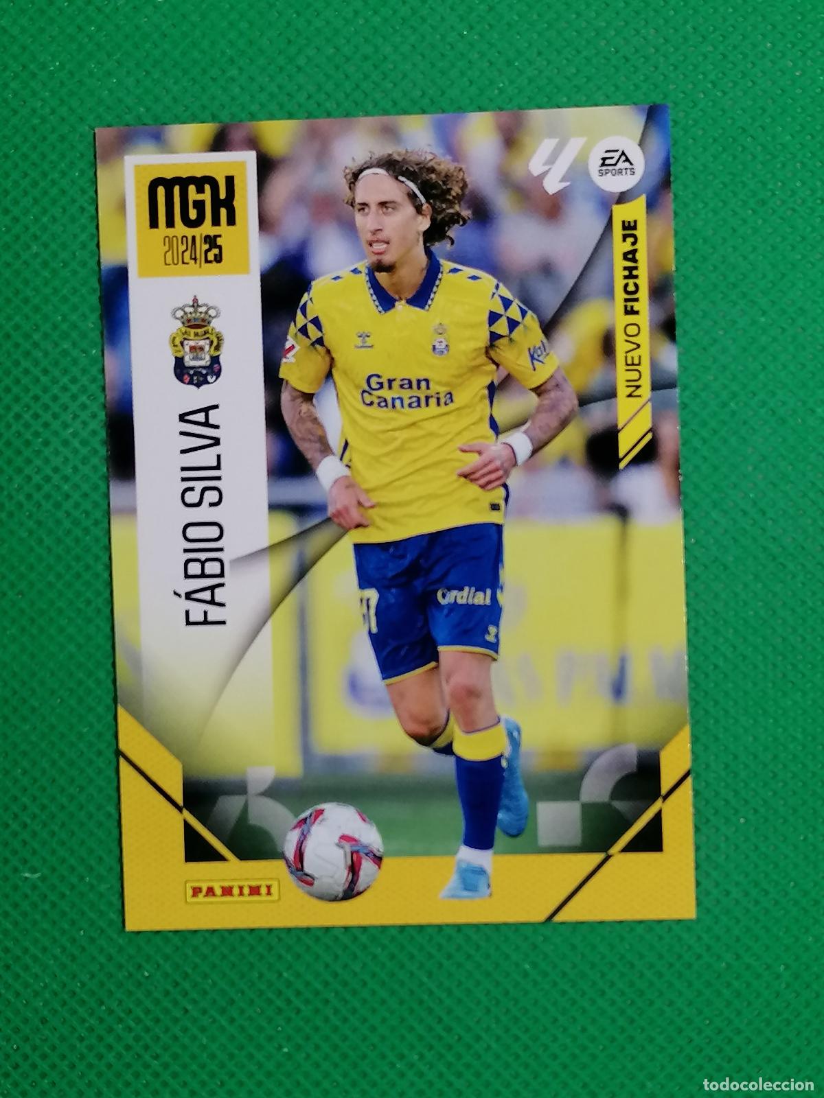 Figurine di Calcio: 489 FABIO SILVA LAS PALMAS FICHAJE 3 EDICION ⚽ PANINI LIGA MEGACRACKS 24 25 2024 2025 ⚽