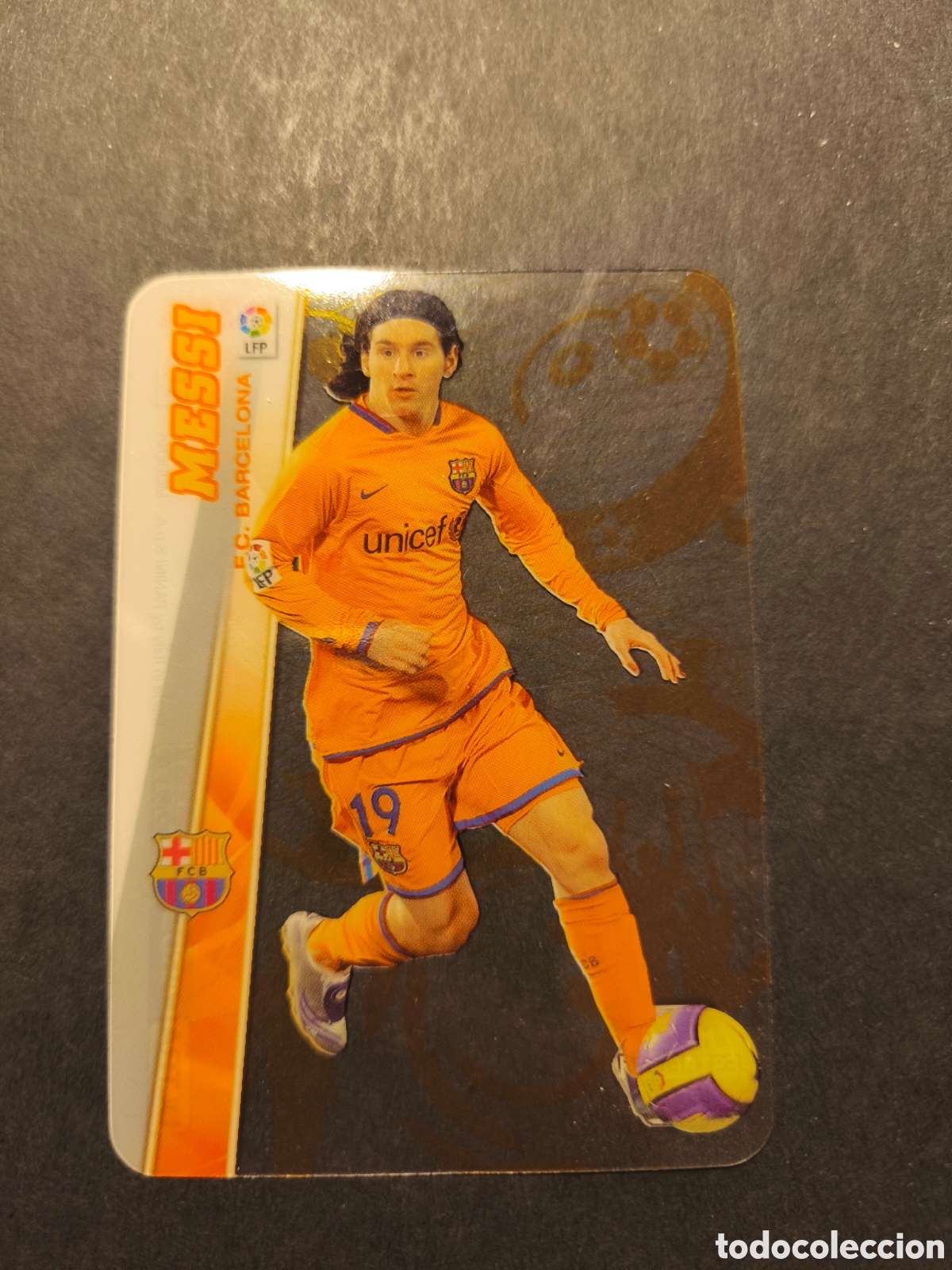 Cromos de f&uacute;tbol: 384 MESSI ESTRELLAS ULTRA CARDS FC BARCELONA PANINI MEGACRACKS 2008-2009 08 09