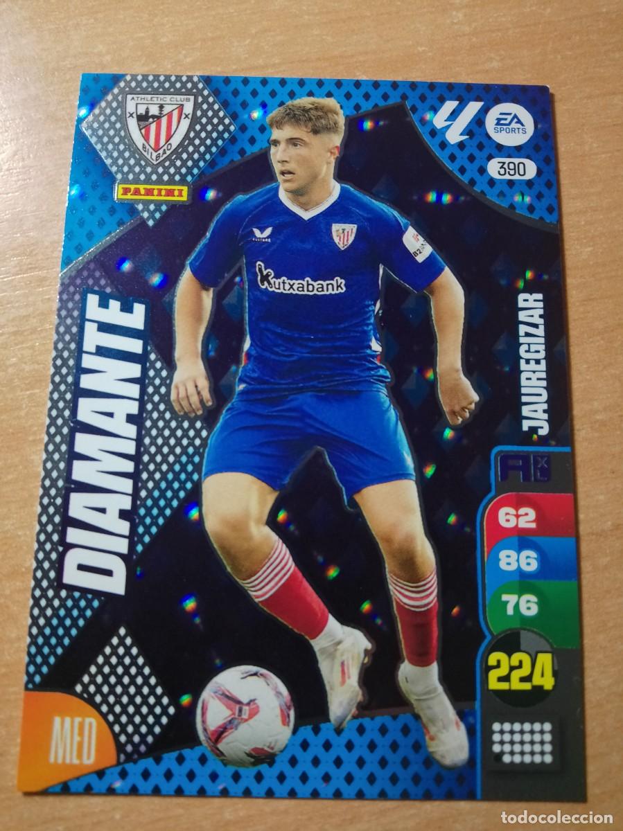 Cromos de F&uacute;tbol: 390 JAUREGIZAR DIAMANTE DEL ATHLETIC DE BILBAO 2024 2025 ADRENALYN XL 24 25 PANINI