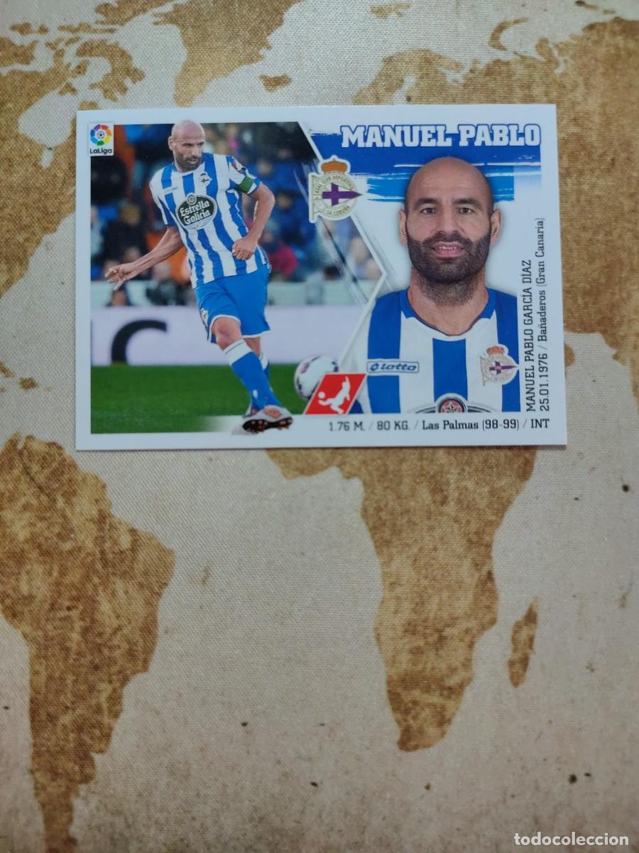 Football Stickers: Liga Este Deportivo 6 MANUEL PABLO 2015-16 15 16
