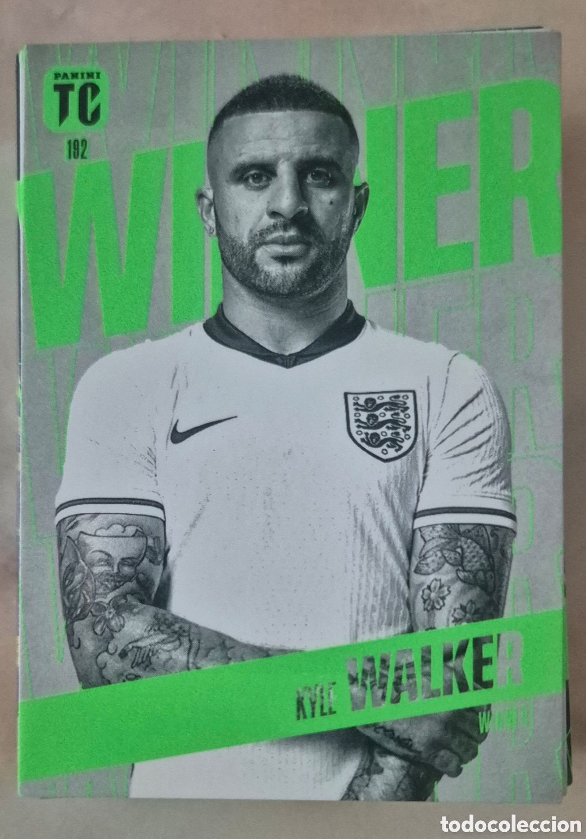 Cromos de f&uacute;tbol: 192 walker Inglaterra winner top class 2025 - Foto 1