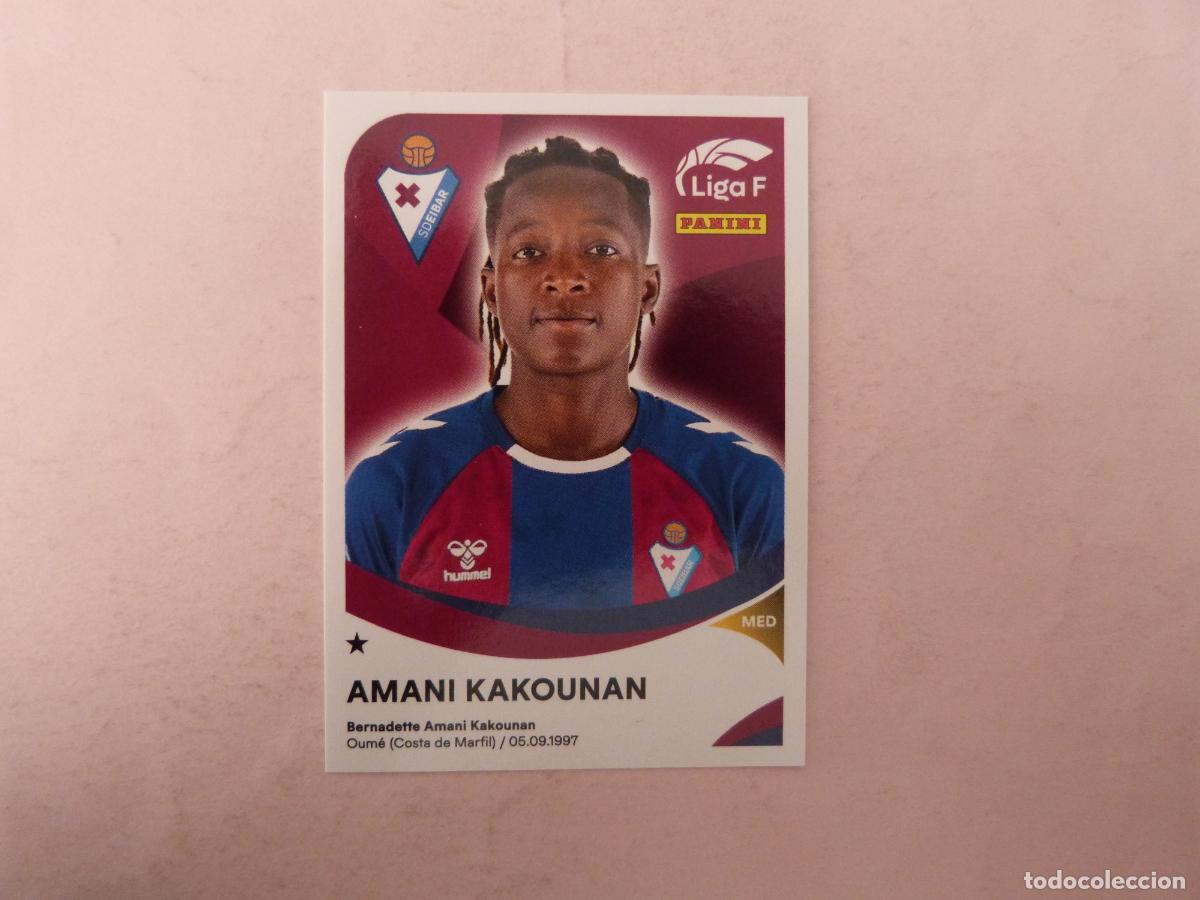 Fu&szlig;ball-Sticker: CROMO DE FUTBOL KAKOUNAN S.D. EIBAR SIN PEGAR N&ordm; 133 LIGA FEMENINA 2024-2025/24-25 PANINI