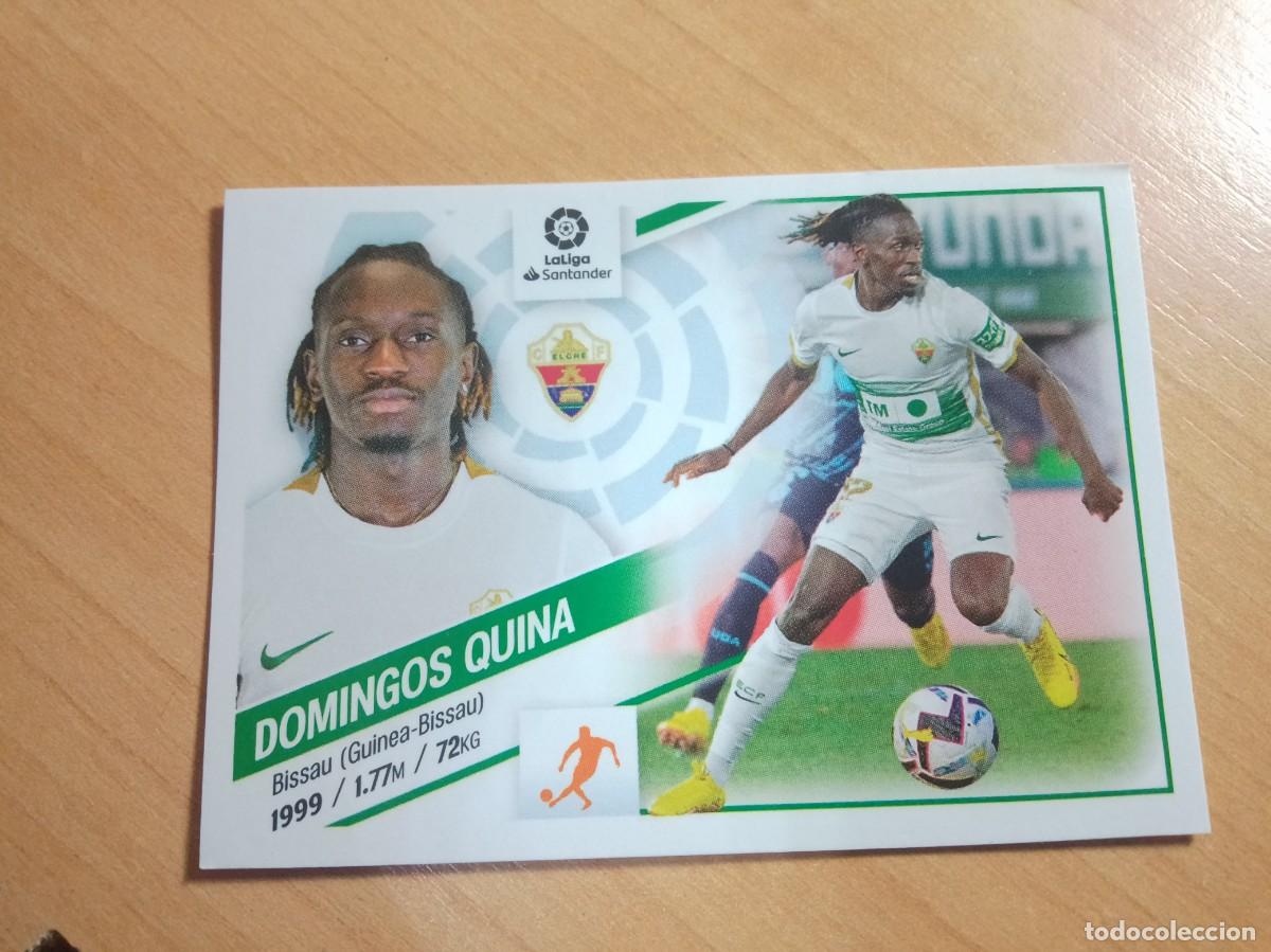 Figurine di Calcio: 17 BIS DOMINGOS QUINA COLOCA DEL ELCHE 2022 2023 LIGA ESTE 22 23 PANINI SIN PEGAR